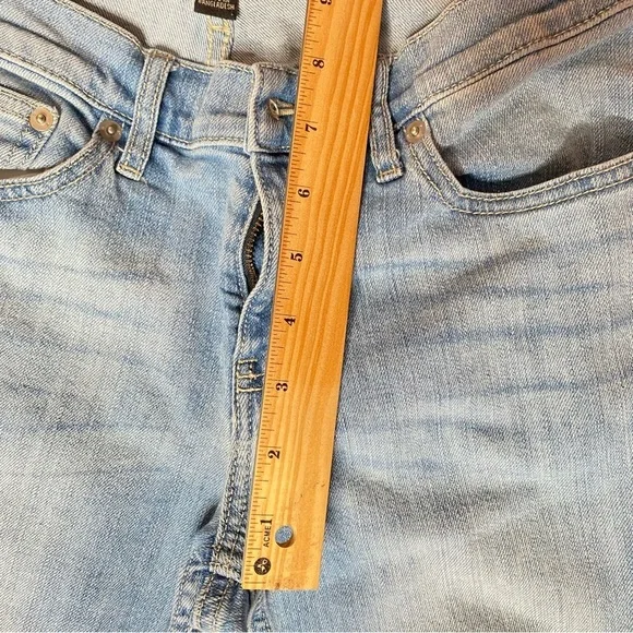 Banana Republic Light Blue Denim Men’s Jeans “Girlfriend Jean” Light Wash US27/4 - Picture 9 of 11